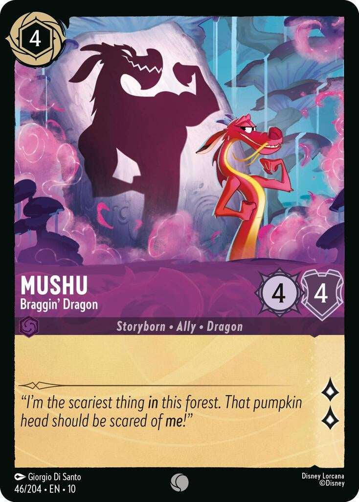 Mushu - Braggin' Dragon (46/204) (Whispers in the Well)