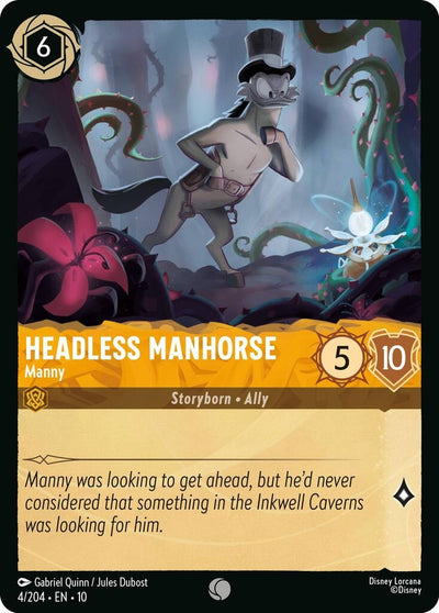 Headless Manhorse - Manny (4/204) (Whispers in the Well)