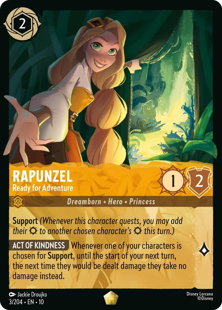 Rapunzel - Ready for Adventure (3/204) (Whispers in the Well)