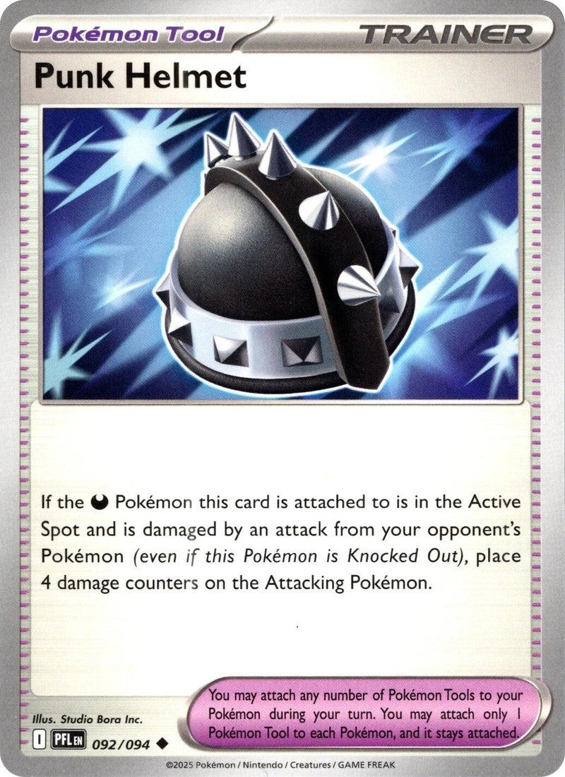 Image for Punk Helmet (092/094) [ME02: Phantasmal Flames] - Pokemon