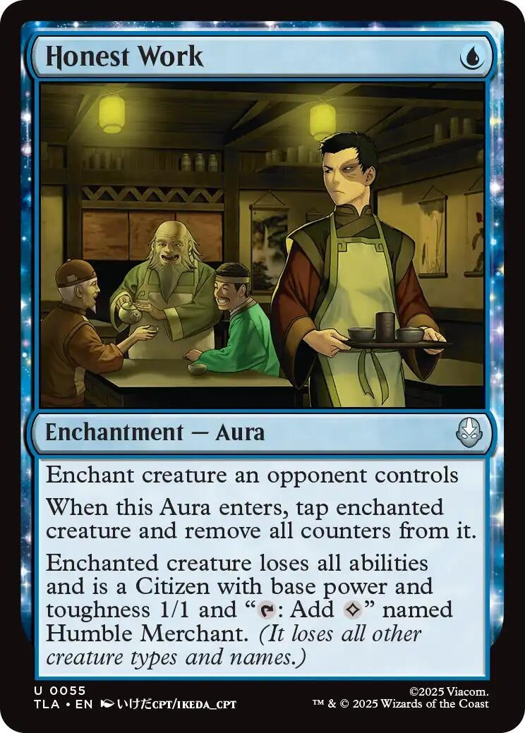 Honest Work (55) (Avatar: The Last Airbender)