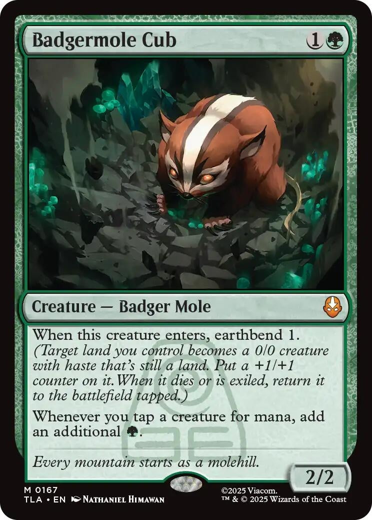 Badgermole Cub (167) (Avatar: The Last Airbender)