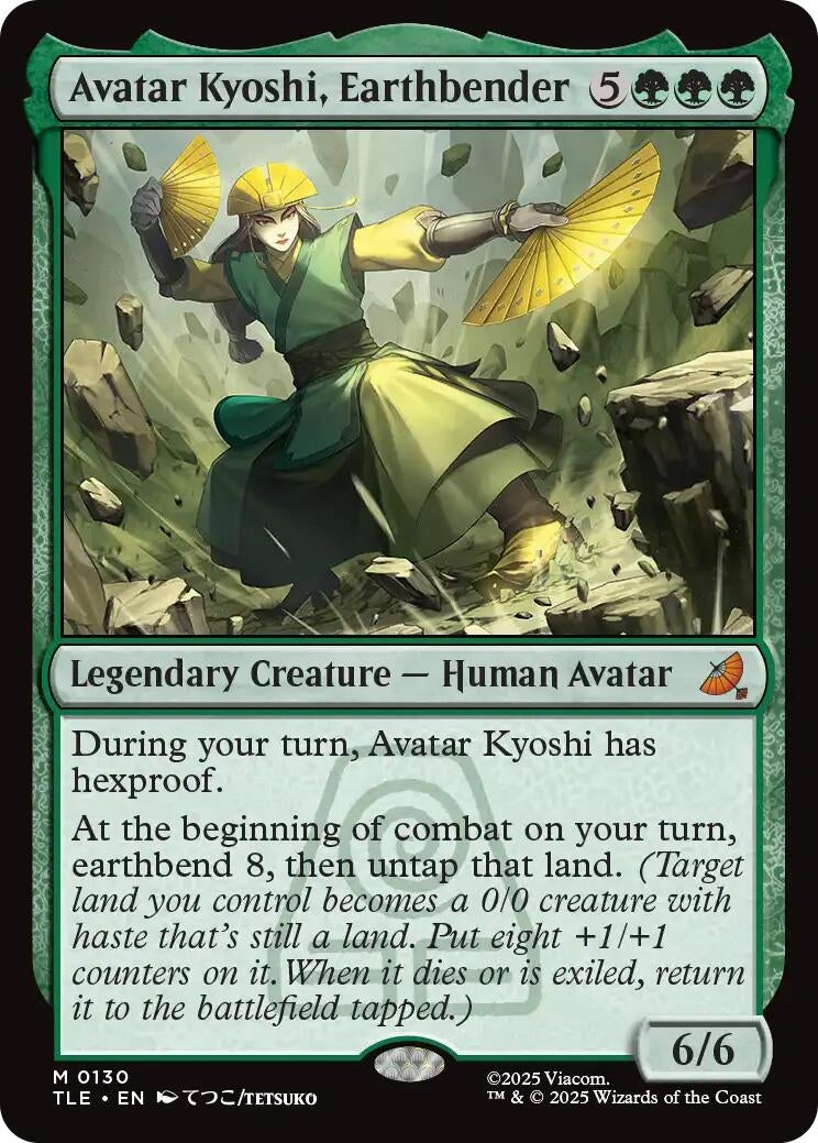 Image for Avatar Kyoshi, Earthbender (130) - Magic: The Gathering