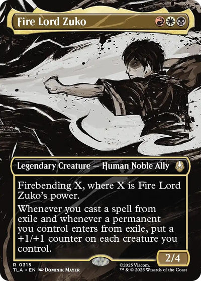 Fire Lord Zuko (Borderless) (315) (Avatar: The Last Airbender)