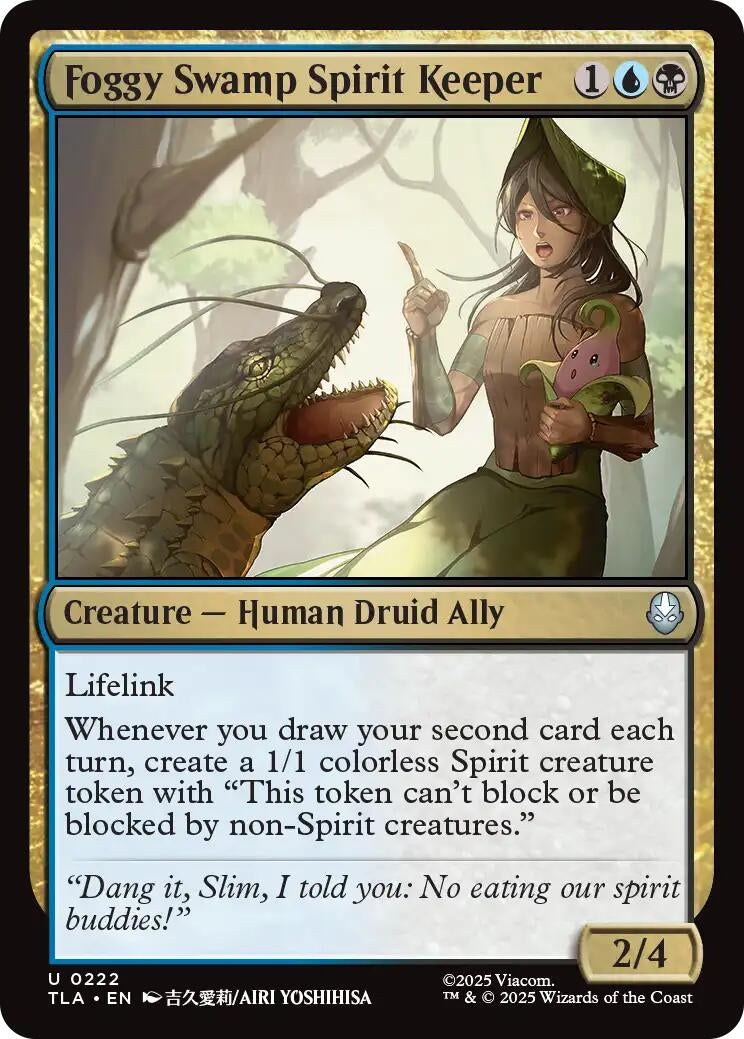 Foggy Swamp Spirit Keeper (222) (Avatar: The Last Airbender)