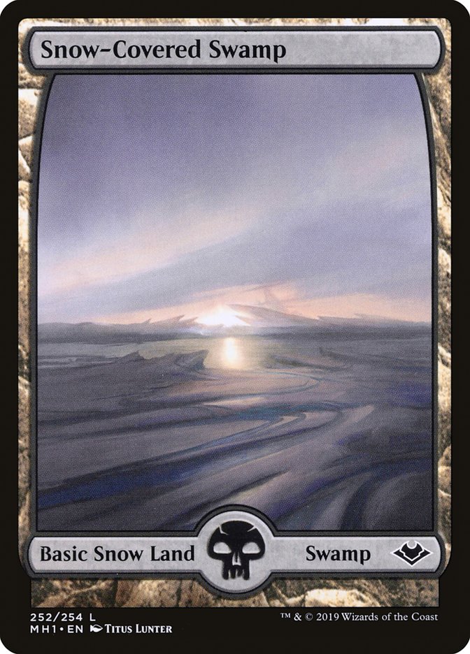 Snow-Covered Swamp (252) (Modern Horizons)