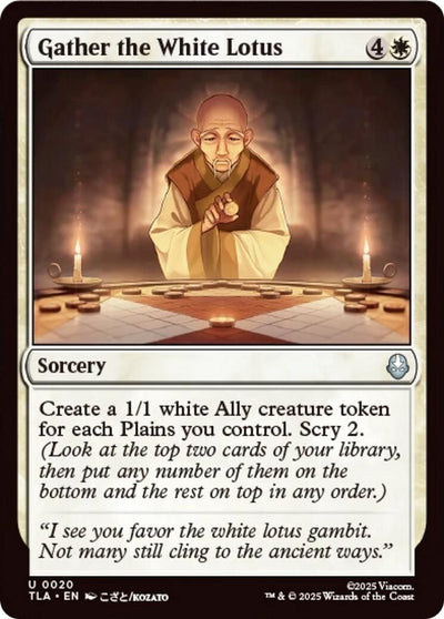 Gather the White Lotus (20) (Avatar: The Last Airbender)