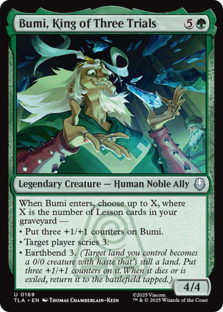 Bumi, King of Three Trials (169) (Avatar: The Last Airbender)