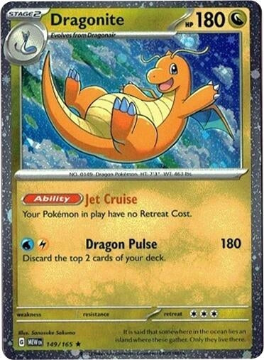 Image for Dragonite 149/165 (Cosmos Holo) (149/165) [Miscellaneous Cards & Products] - Pokemon