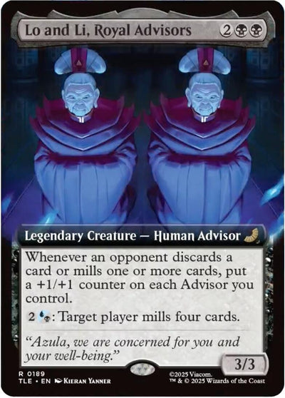 Lo and Li, Royal Advisors (Extended Art) (189) (Avatar: The Last Airbender: Eternal-Legal)