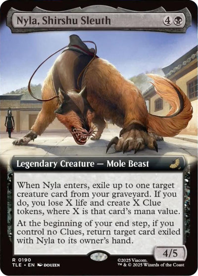 Nyla, Shirshu Sleuth (Extended Art) (190) (Avatar: The Last Airbender: Eternal-Legal)