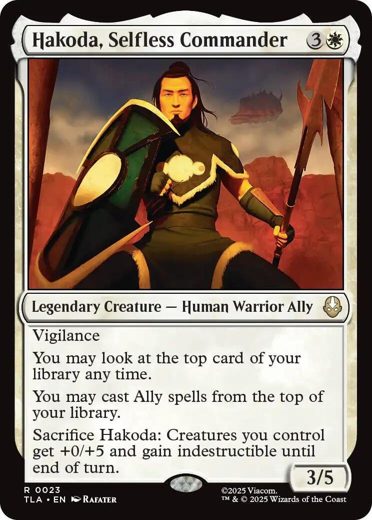 Hakoda, Selfless Commander (23) (Avatar: The Last Airbender)