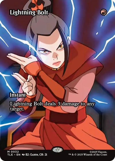 Lightning Bolt (Borderless) (32) (Avatar: The Last Airbender: Eternal-Legal)