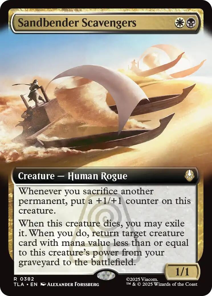 Sandbender Scavengers (Extended Art) (382) (Avatar: The Last Airbender)