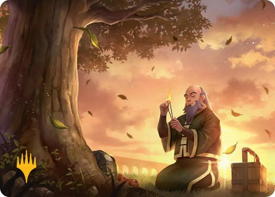 Bastion of Remembrance Art Card (Gold-Stamped Planeswalker Symbol) (30) (Avatar: The Last Airbender)