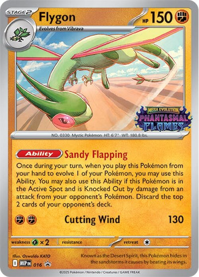 Flygon (Prerelease) (016) (ME: Mega Evolution Promo)