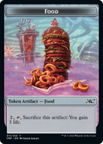 Cat // Food (11) Double-sided Token [Unfinity]