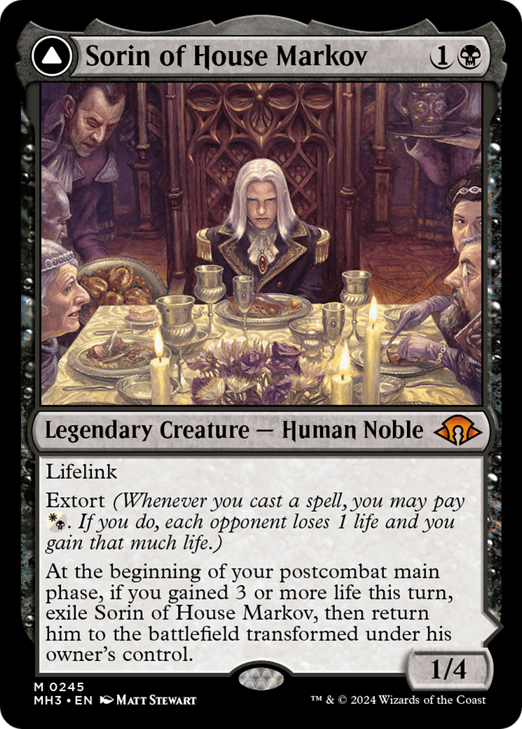 Sorin of House Markov (245) (Modern Horizons 3)