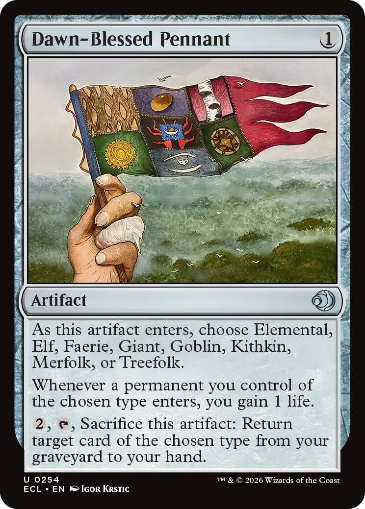 Image for Dawn-Blessed Pennant (254) - Magic: The Gathering