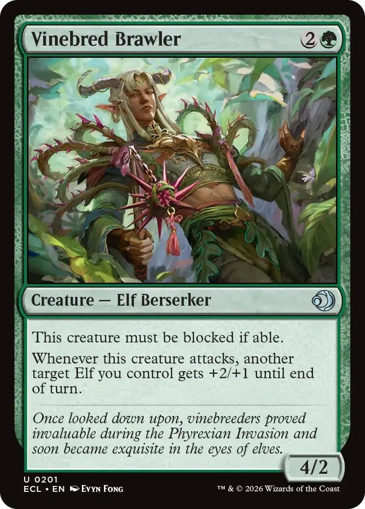 Image for Vinebred Brawler (201) - Magic: The Gathering