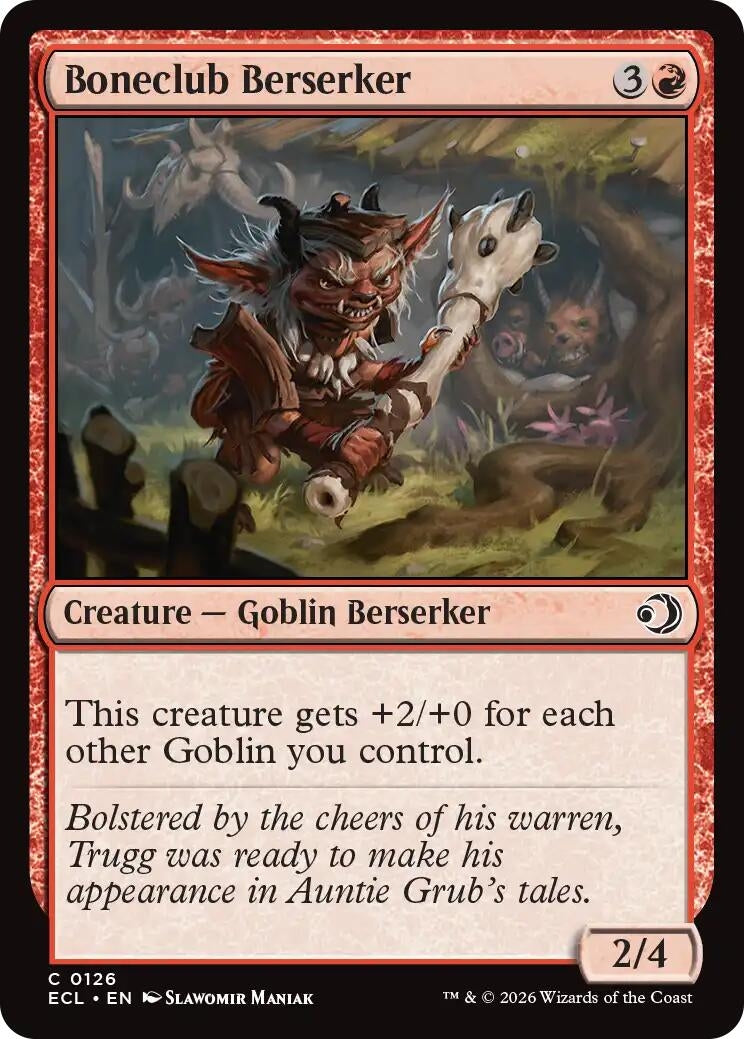 Image for Boneclub Berserker - Magic: The Gathering