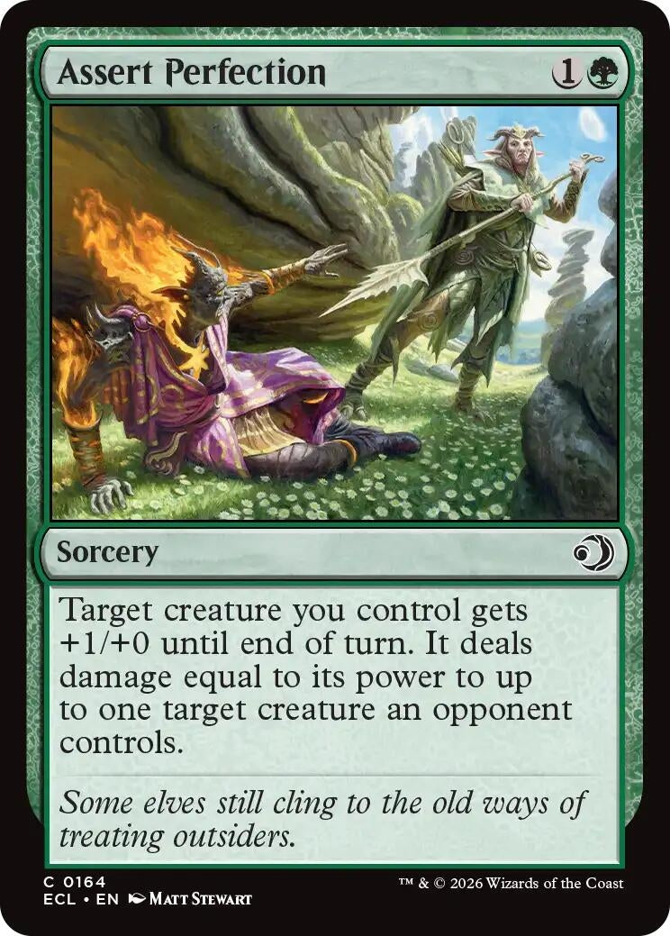 Image for Assert Perfection - Magic: The Gathering