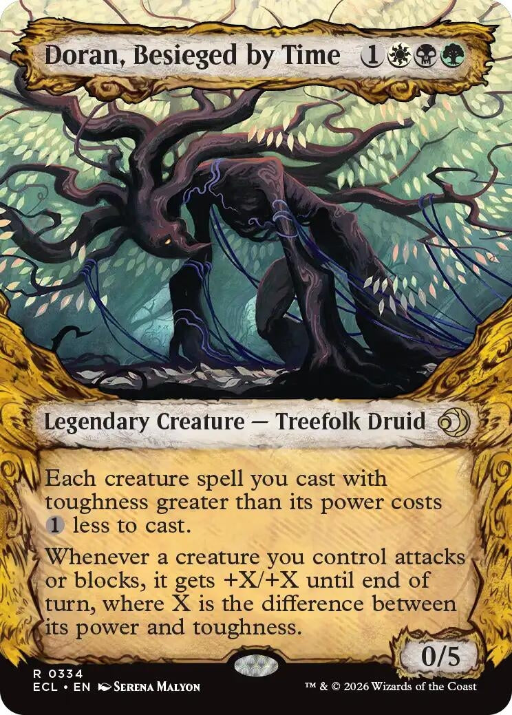 Image for Doran, Besieged by Time (Showcase) - Magic: The Gathering