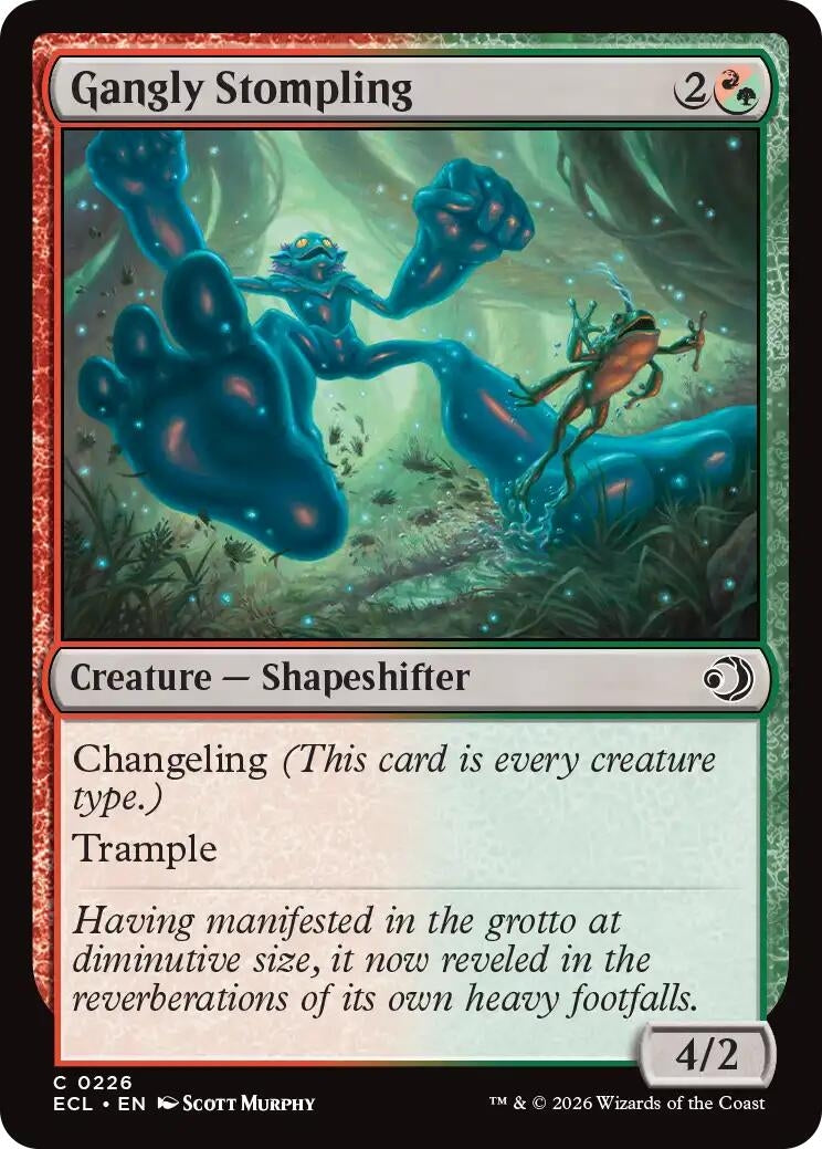 Image for Gangly Stompling - Magic: The Gathering