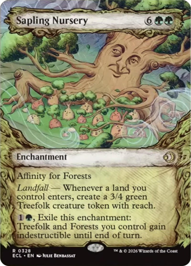 Image for Sapling Nursery (Showcase) (328) - Magic: The Gathering