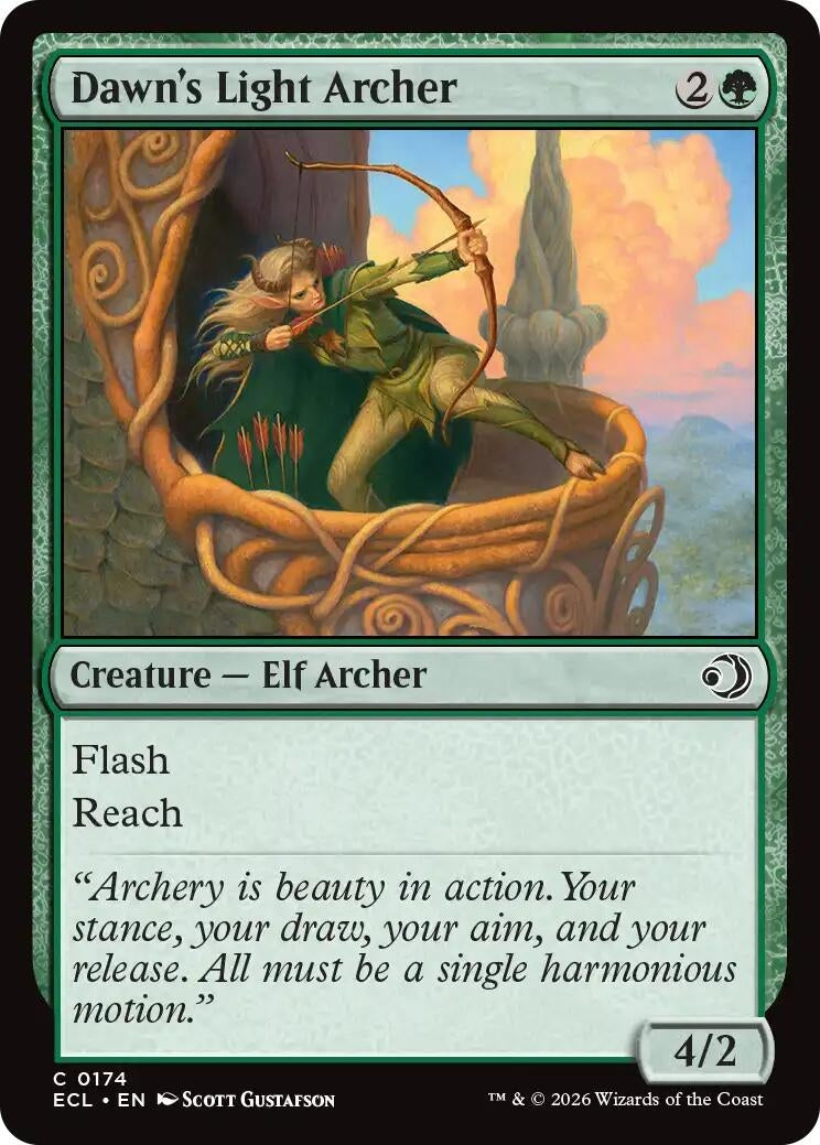 Image for Dawn's Light Archer (174) - Magic: The Gathering