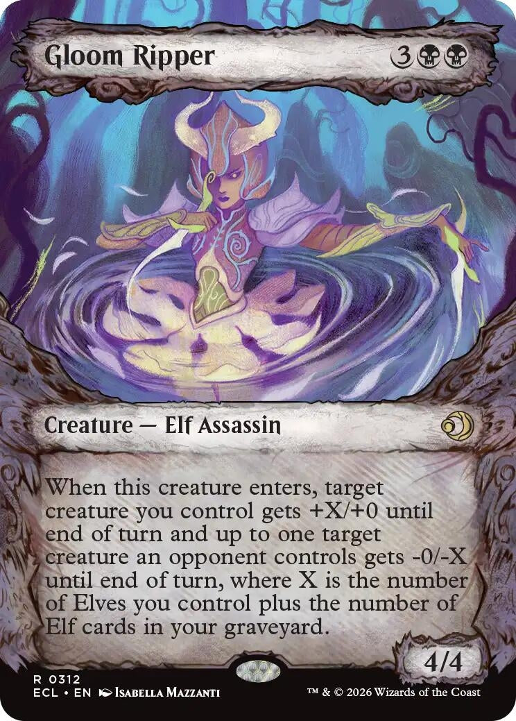 Image for Gloom Ripper (Showcase) (312) - Magic: The Gathering