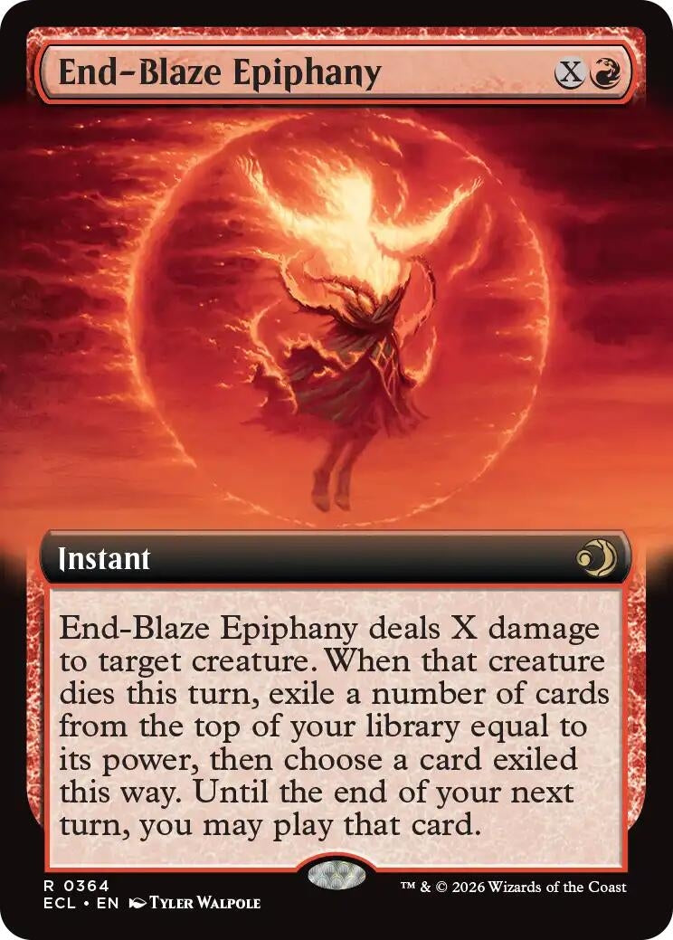 Image for End-Blaze Epiphany (Extended Art) (364) - Magic: The Gathering