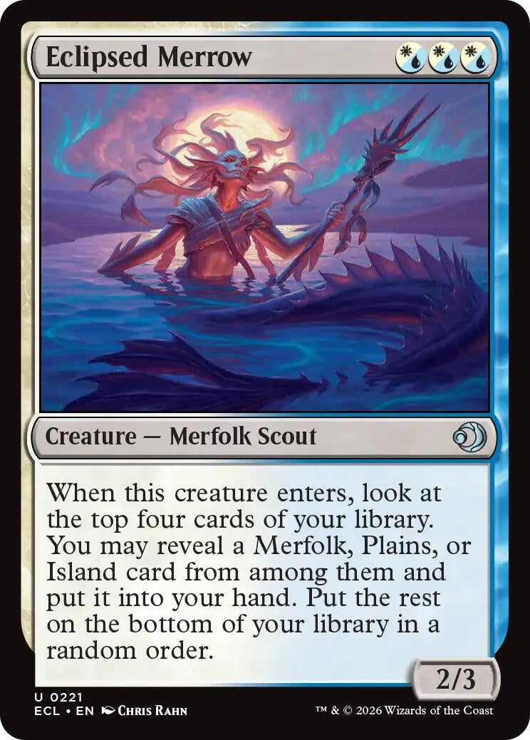 Image for Eclipsed Merrow (221) - Magic: The Gathering