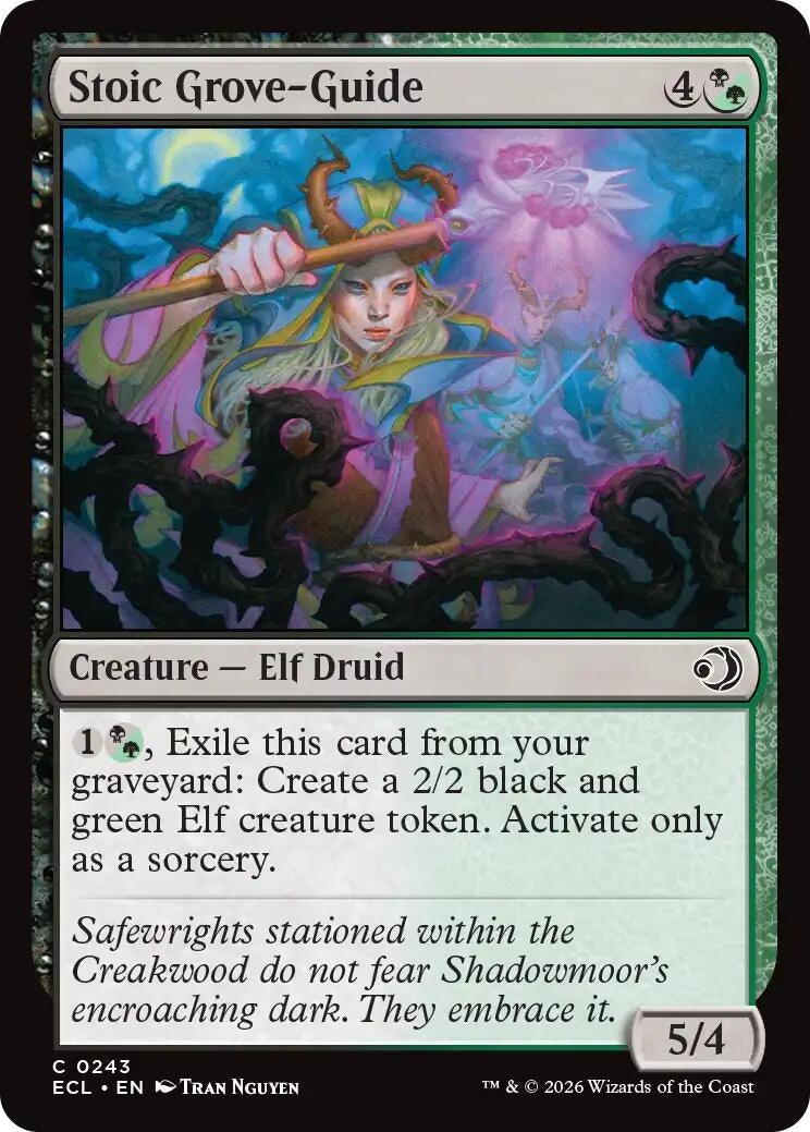Image for Stoic Grove-Guide (243) - Magic: The Gathering