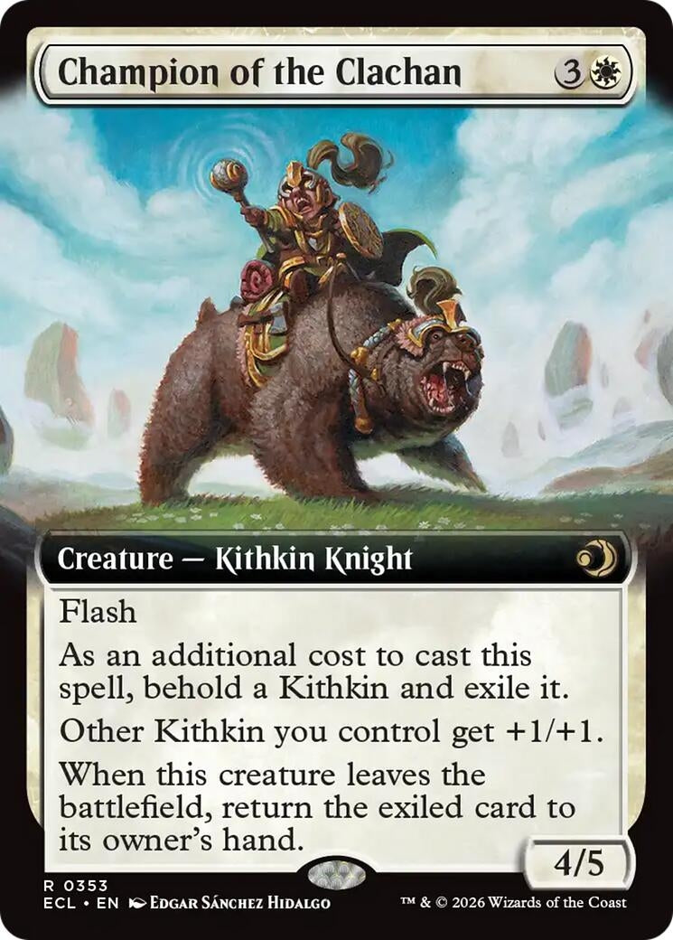 Champion of the Clachan (Extended Art) (353)