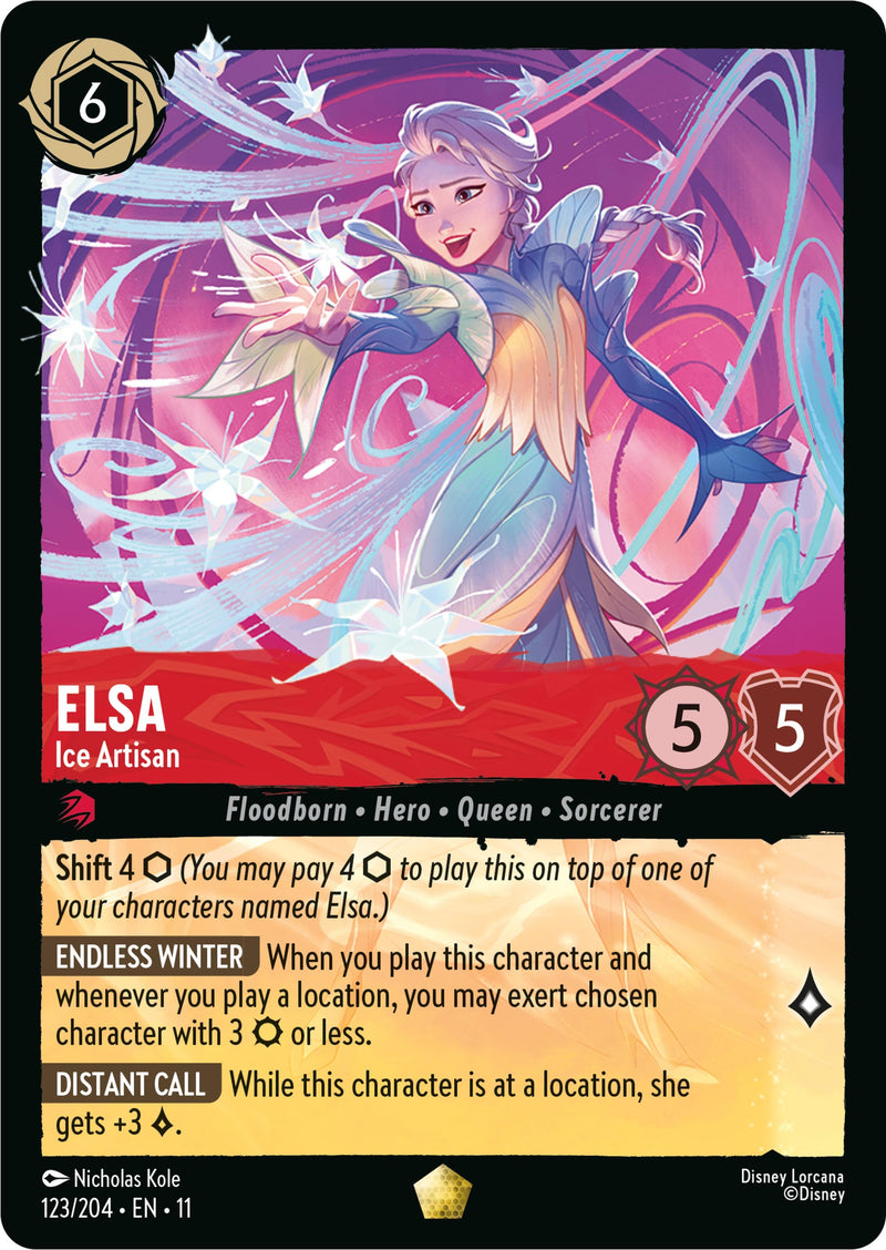 Elsa - Ice Artisan (123/204)