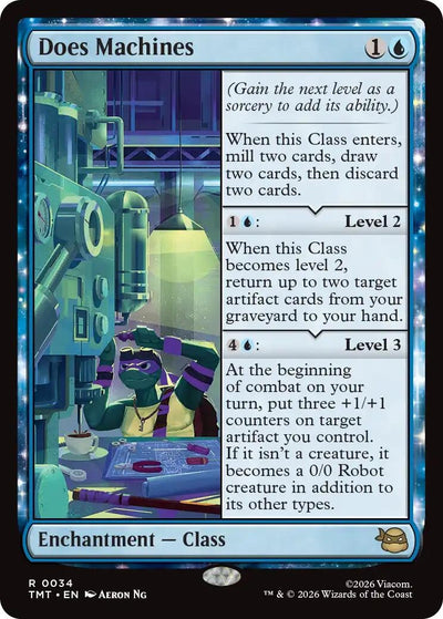 Does Machines (34) [Teenage Mutant Ninja Turtles]