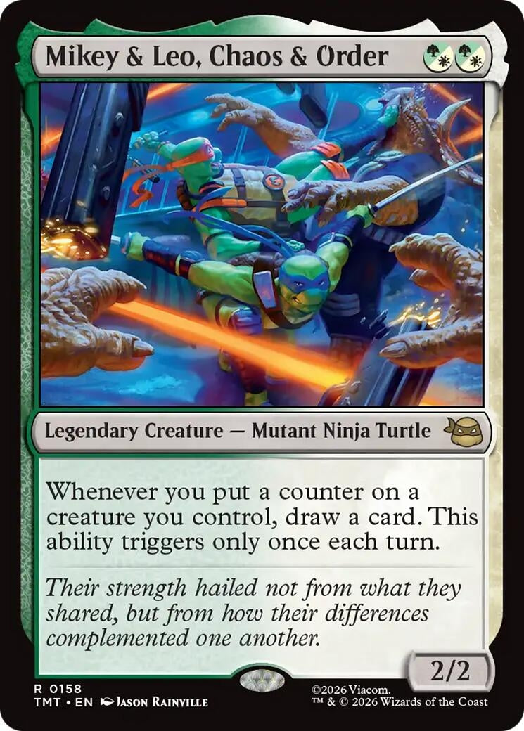 Image for Mikey & Leo, Chaos & Order (157) - Magic: The Gathering