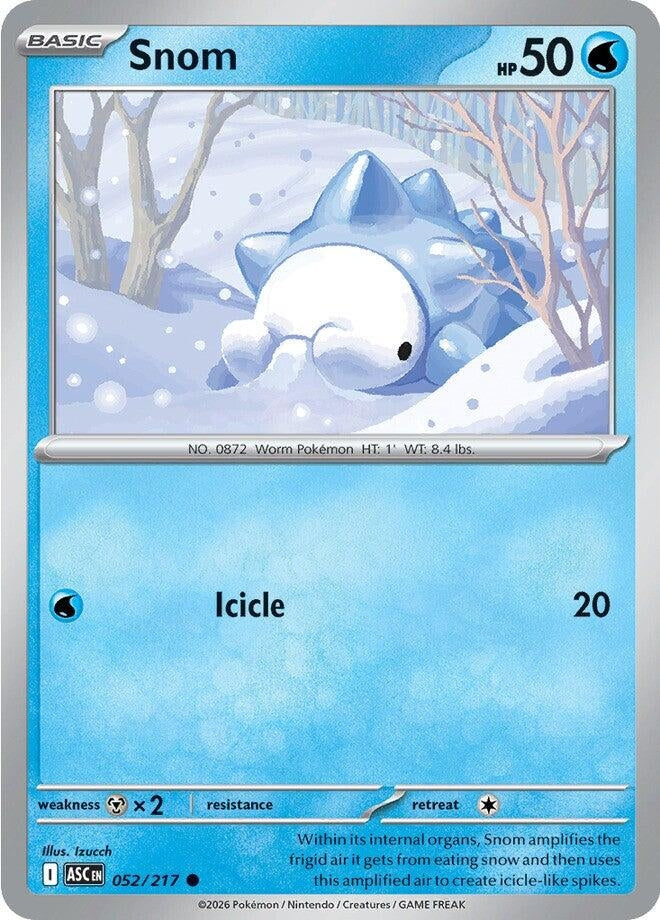 Image for Snom (052/217) [ME: Ascended Heroes] - Pokemon