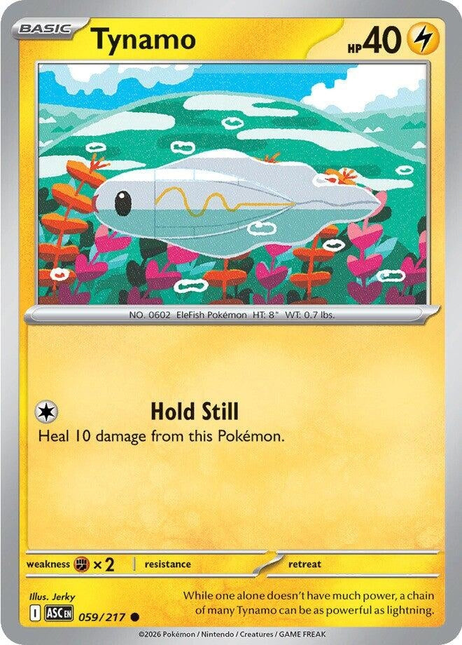 Image for Tynamo (059/217) [ME: Ascended Heroes] - Pokemon