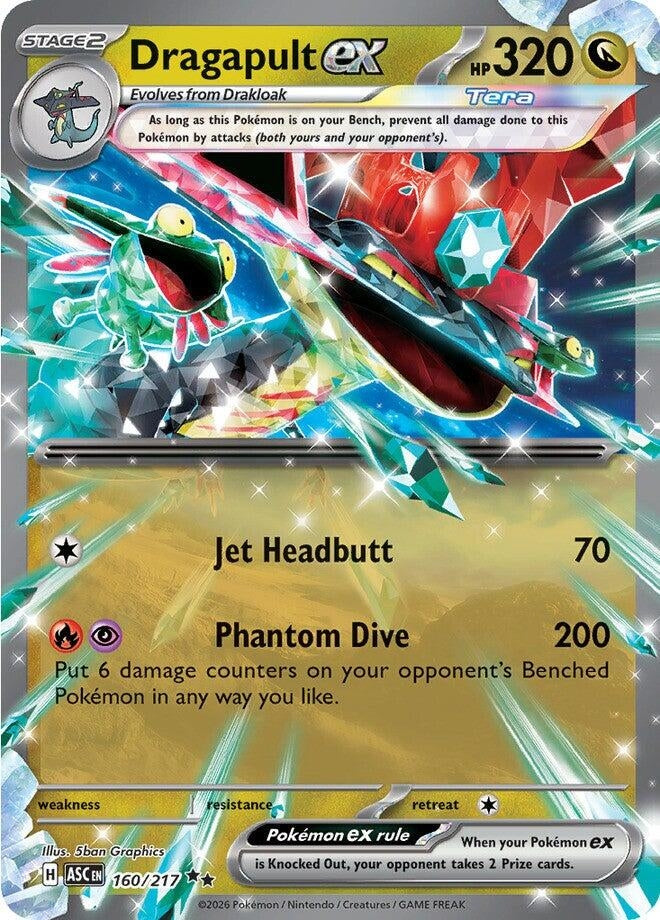 Image for Dragapult ex (160/217) [ME: Ascended Heroes] - Pokemon