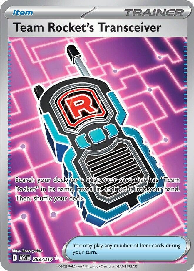 Team Rocket's Transceiver (263/217) [ME: Ascended Heroes]