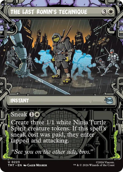 The Last Ronin's Technique (Showcase) (223) [Teenage Mutant Ninja Turtles]