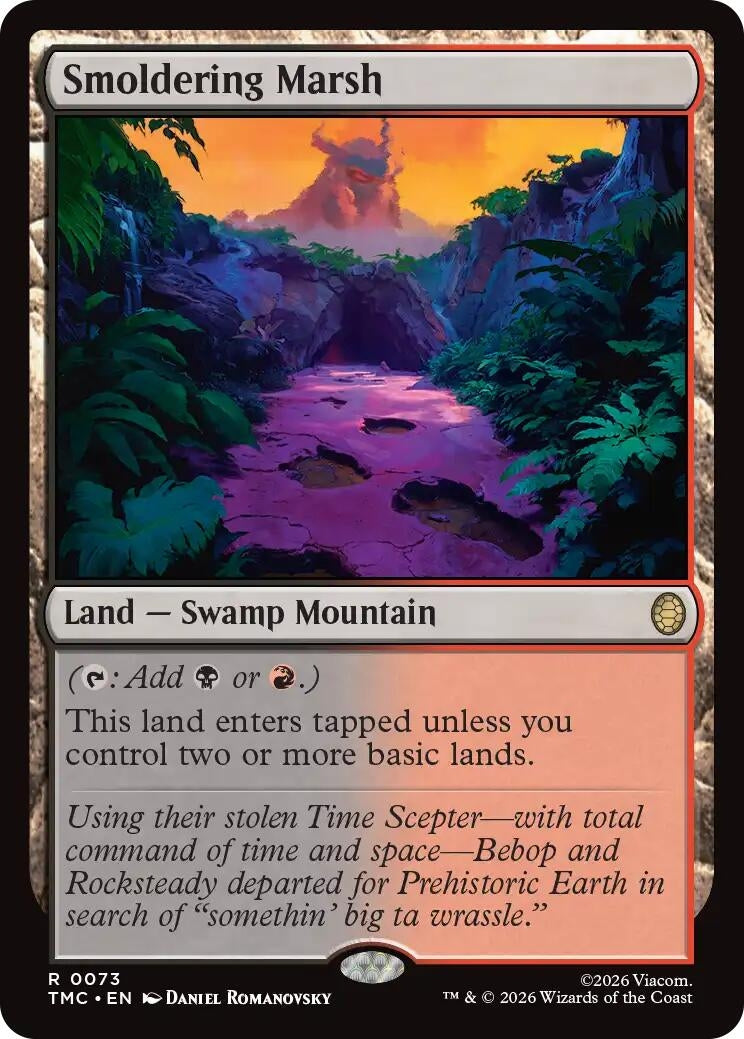 Smoldering Marsh (73) [Teenage Mutant Ninja Turtles]