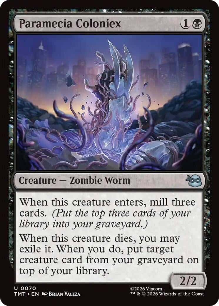 Image for Paramecia Coloniex (70) [Teenage Mutant Ninja Turtles] - Magic: The Gathering