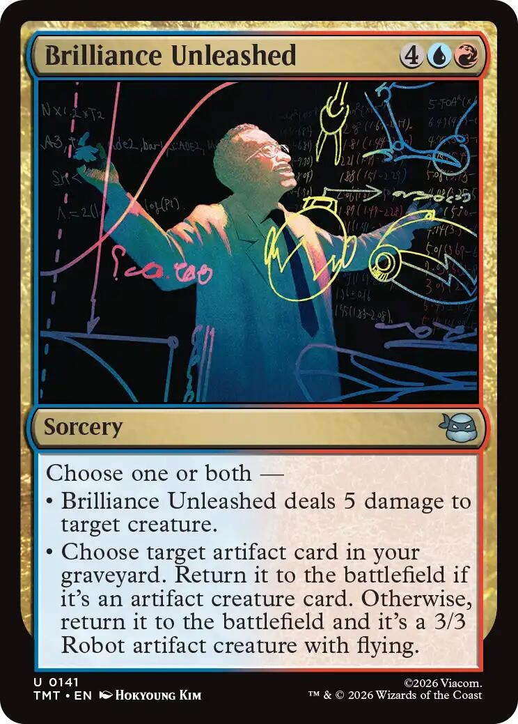 Image for Brilliance Unleashed (141) [Teenage Mutant Ninja Turtles] - Magic: The Gathering