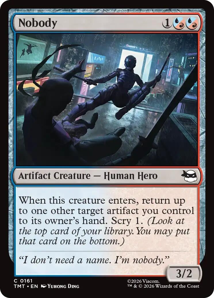 Image for Nobody (161) [Teenage Mutant Ninja Turtles] - Magic: The Gathering
