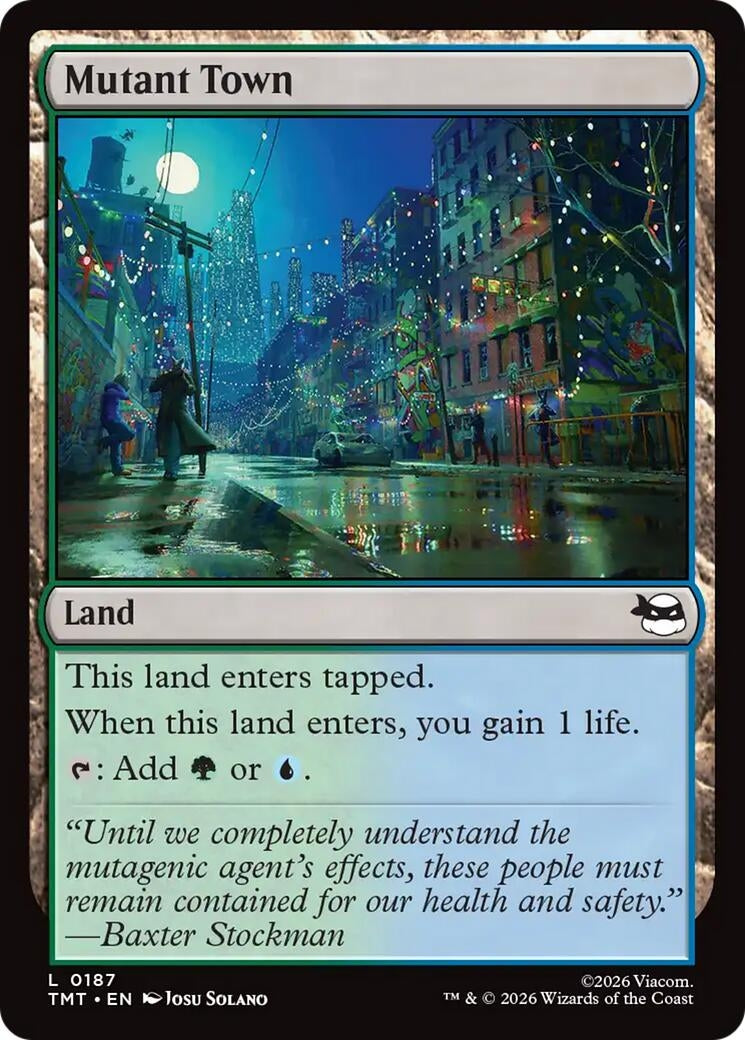 Image for Mutant Town (187) [Teenage Mutant Ninja Turtles] - Magic: The Gathering