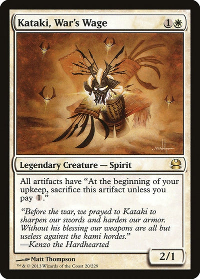 Kataki, War's Wage (20) (Modern Masters)