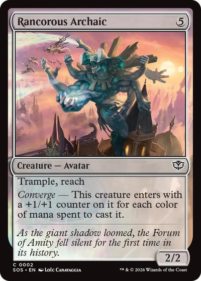 Rancorous Archaic (2) [Secrets of Strixhaven]